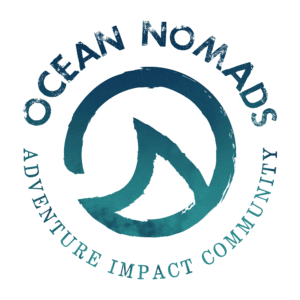 ocean nomads adventure impact community logo.