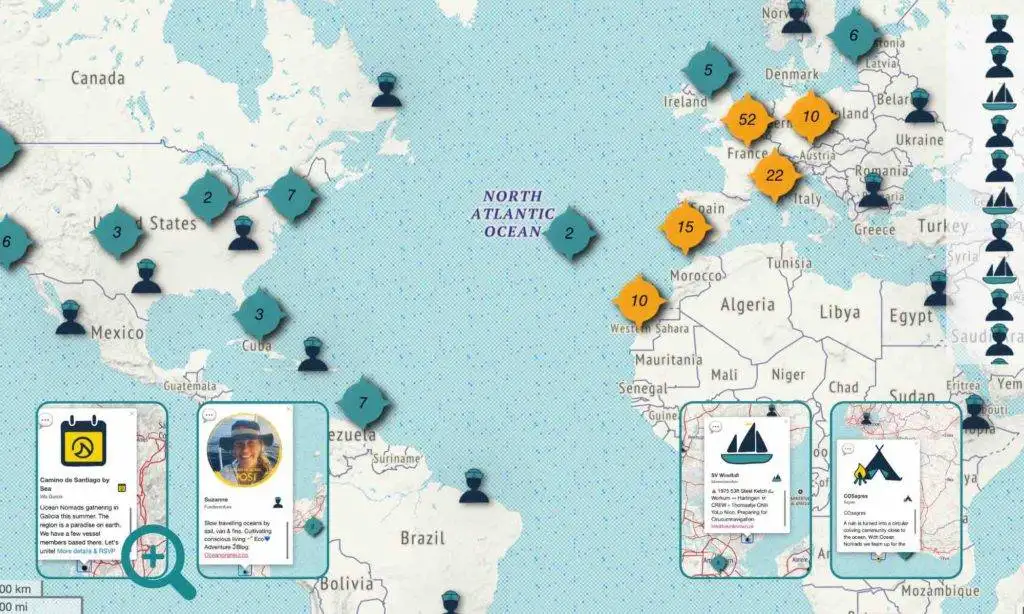 world map, locations