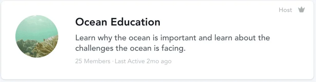 Ocean education - learn the challenges of the ocean and why it is important with crew resources.