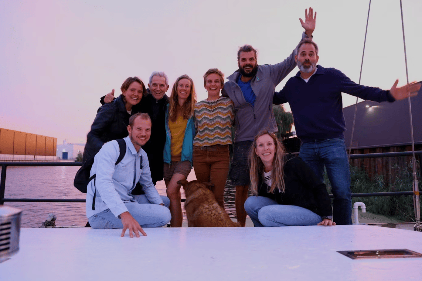 Uniting with fellow Ocean Nomads in the Netherlands